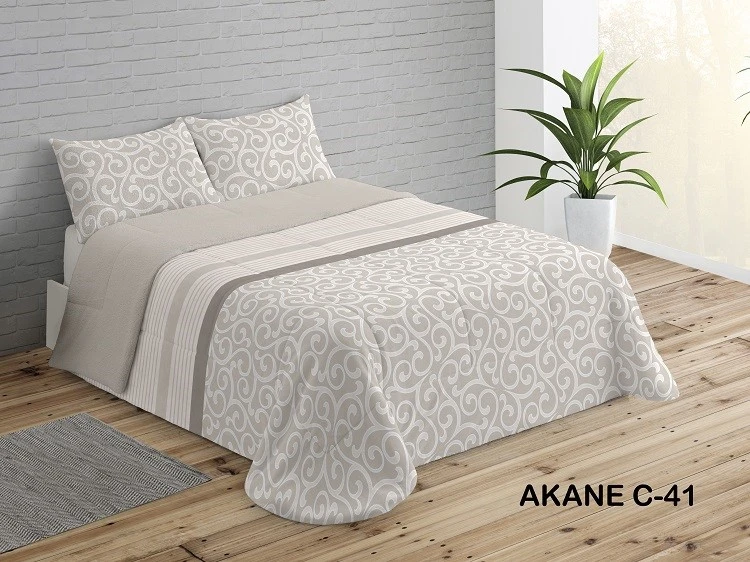 Flannel Fleece Sherpa Comforter Set AKANE C-41 Flannel Fleece Sherpa Comforter Set AKANE C-41